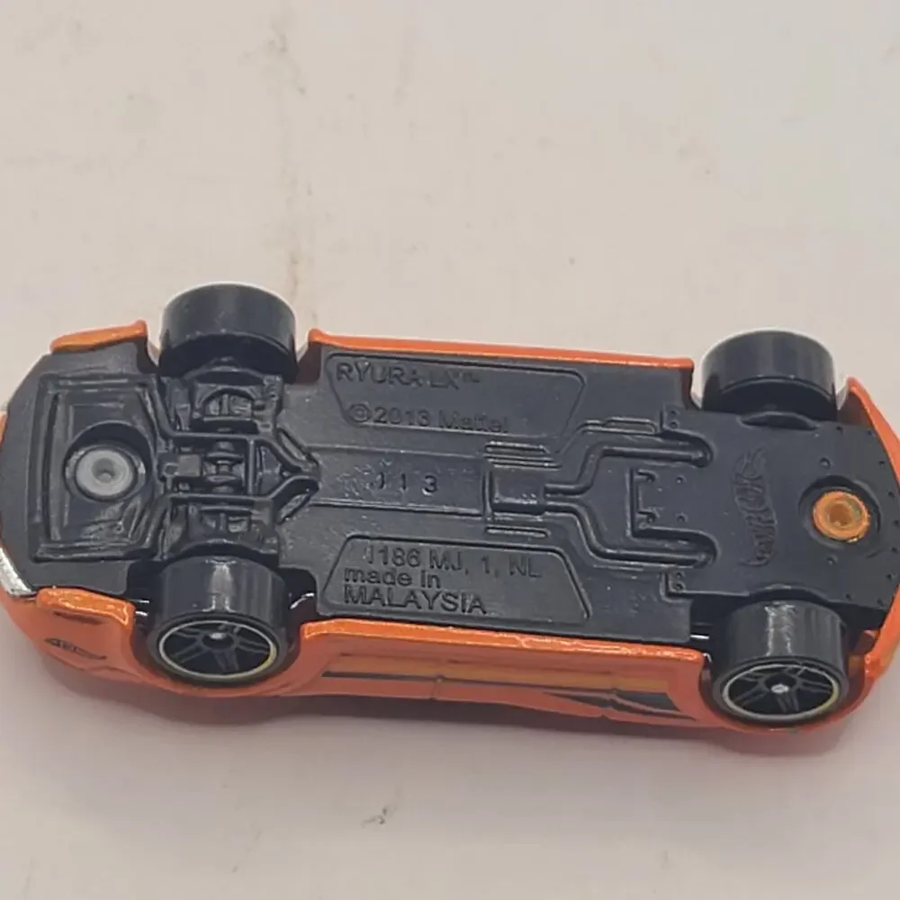Hot Wheels Ryura LX Toy Car 2013 H28 Orange HW Workshop DieCast Loose